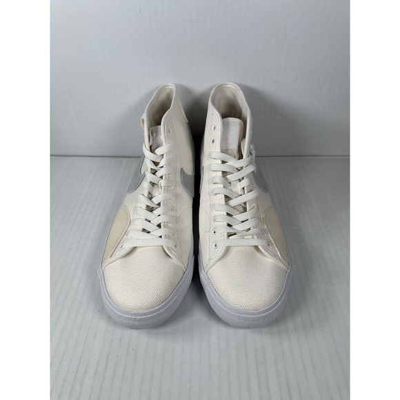 NEW Nike SB Blazer Mid Top Lace-Up Shoes SOU Summit White Size 10 DZ7635-110 - Picture 2 of 8